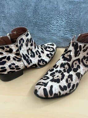 Sam Edelman Petty Leopard Ankle Boot